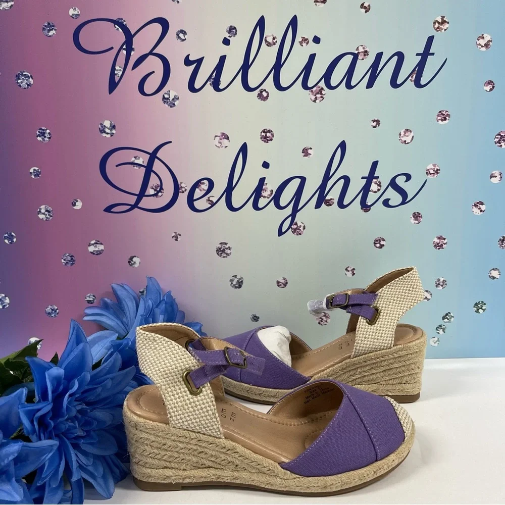 ASHLYN PURPLE ESPADRILLES